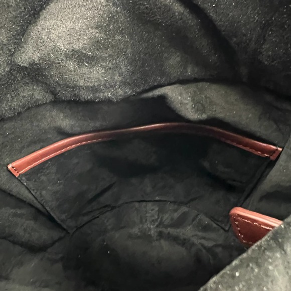 STAUD Handbag Womens Brown Cabana Raffia and Leather Shoulder Bucket Bag NWT - Picture 12 of 13